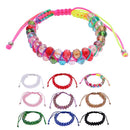 Colorful Beads Adjustable Bracelet 0240RAB (12 units)