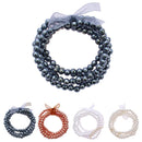 Colourful Pearl Layered Bracelet 1927E (12 units)