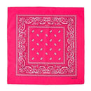 Cotton Solid Color Bandana - Sold By Color (12 units)