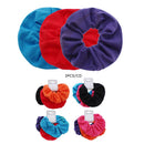 Cotton Hair Scrunchies 3PC Set 0003R (12 units)