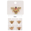 Crystal Bee Brooch 51205 (12 units)