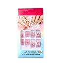 Crystal Collection 5D Press-On Nails 1609 (12 units)
