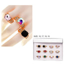Crystal Statement Ring 51141 (12 units)