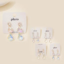 Crystal Teardrop Dangle Earrings 1006 (12 units)