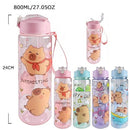 Cute Clear Brown Water Bottle (12 units)