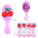 Cute Fruit Round Shape Brush (12 units)