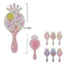 Cute Glitter Hair Brush 1061 (12 units)