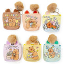 Cute Pom Pom Coin Purse With Keychain 1052 (12 units)