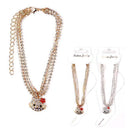 Cute Rhinestone Charm Anklet 5112 (12 units)