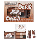 Dark Chocol Palette & Lip Gloss Set 1327 (6 units)