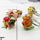 Cute Puppy Key Chain KC1013-23 (12PC)