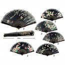 Decorative Folding Hand Fan 062P3 (12 units)