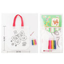 DIY Color Your Own Tote Bag Kit – Kids Art & Craft Set with Markers 3185 (12 units)