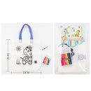 DIY Color Your Own Tote Bag Kit – Kids Art & Craft Set with Markers 3192 (12 units)