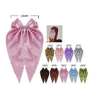 Elegant Satin Bow Hair Clip – Soft & Statement 29558W (12 units)