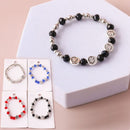 Elephant Coin Beaded Bracelet 17623 (12 units)