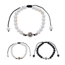 Evil Eye Beaded Adjustable Bracelet 1952R2 (12 units)