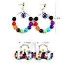 Evil Eye Earrings 0596 (12 units)