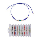 Evil Eye Fish String Bracelet 1795R (12 units)