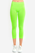 MOPAS LADIES NYLON CAPRI LEGGINGS (EX004)
