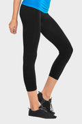 MOPAS LADIES NYLON CAPRI LEGGINGS (EX004)