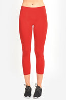 MOPAS LADIES NYLON CAPRI LEGGINGS (EX004)