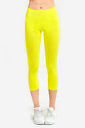 MOPAS LADIES NYLON CAPRI LEGGINGS (EX004)