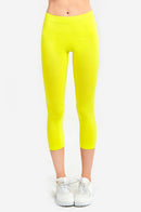 MOPAS LADIES NYLON CAPRI LEGGINGS (EX004)