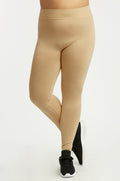 SOFRA LADIES POLYESTER LEGGINGS PLUS SIZE (EX900X)