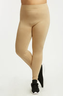 SOFRA LADIES POLYESTER LEGGINGS PLUS SIZE (EX900X)