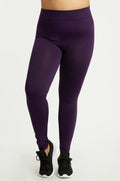 SOFRA LADIES POLYESTER LEGGINGS PLUS SIZE (EX900X)