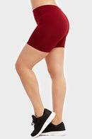 SOFRA LADIES POLYESTER 12" LEGGINGS PLUS SIZE (EX903X)