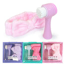 Face Foaming Brush With Spa Headband (12 units)