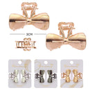 Fashion 2PC Hair Clips 0496GS (12 units)