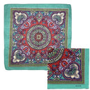 Fashion Bandana Green / Paisley (12 units)