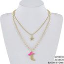 Fashion Cowboy Boots Necklace 31822K (12 units)