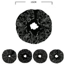 Fashion Hair Tie 10717BK (12 units)
