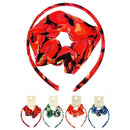 Fashion Headband With Tie Set 46594 (12 units)