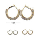 Fashion Hoop Earring 1772SLGD (12 units)