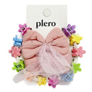 Fashion Kids Hair Bow  With Mini Clip Set 2000 (12 units)