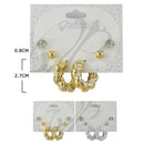 Fashion Multi Earrings Set 3245GS (12 units)