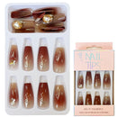 Fashion Press On Nail With Glue 1201-79 (12 units)
