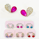 Fashion Rhinstone Earrings 1639 (12 units)