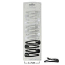 Fashion Snap Hair Pin Set 20003BW (12 units )