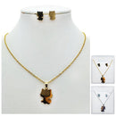 Fashion Stainless Steel Necklace Set 2089 (12 units)