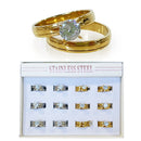 Fashion Stainless Steel Ring 856 (12 units)