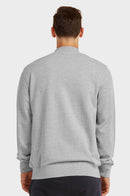 KNOCKER MEN'S TERRY BOMBER JACKET (FJ2150_H.GRY)