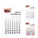 Flat Back Face Gem Sticker 1249 ( 12 units)