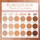 Flawless Stay Powder Foundation 18 Shade (3 units)