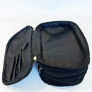 Fleece Cosmetic Bag - Black (1 unit)